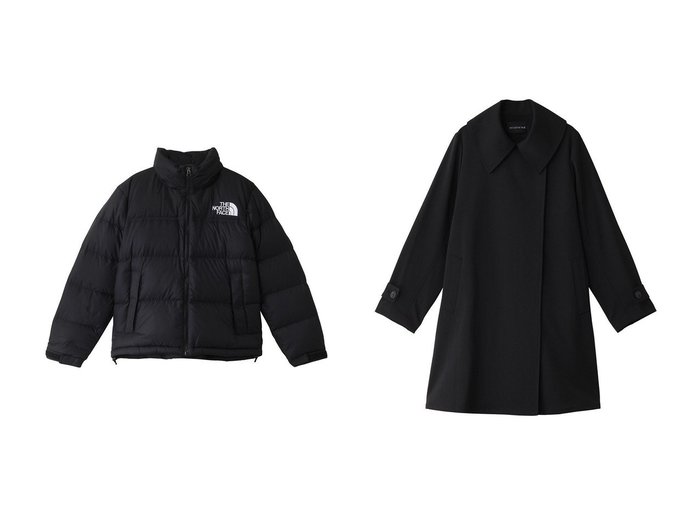 【THE NORTH FACE/ザ ノース フェイス】のショートヌプシジャケット&【mizuiro ind/ミズイロ インド】のpolyester trench CT コート 【アウター 人気通販 コーディネート通販】おすすめ！人気、トレンド、レディースファッションの通販    おすすめ人気トレンドファッション通販アイテム 人気、トレンドファッション・服の通販 founy(ファニー) 　ファッション　Fashion　レディースファッション　WOMEN　アウター　Coat Outerwear　ジャケット　Jackets　スポーツウェア　Sportswear　スポーツ アウター　Sports Outerwear　コート　Coats　アウトドア　Outdoor　ショート　Short　ジャケット　Jacket　スポーツ　Sports　ダウン　Down　NEW・新作・新着・新入荷　New Arrivals　|ID:crp329100000198331