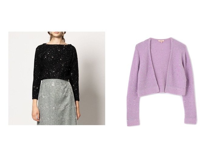 【TOCCA/トッカ】の【洗える!】SNOW SRORM KNIT ニットプルオーバー&【洗える!】SNOW STORM KNIT ボレロ 【トップス、カットソー 人気通販 コーディネート通販】おすすめ！人気、トレンド、レディースファッションの通販   おすすめ人気トレンドファッション通販アイテム 人気、トレンドファッション・服の通販 founy(ファニー) 　ファッション　Fashion　レディースファッション　WOMEN　トップス・カットソー　Tops/Tshirt　ニット　Knit Tops　プルオーバー　Pullover　アウター　Coat Outerwear　ボレロ　Bolero jackets　NEW・新作・新着・新入荷　New Arrivals　2024年　2024　2024-2025秋冬・A/W　Aw/Autumn/Winter/Fw/Fall/2024-2025　A/W・秋冬　Aw・Autumn/Winter・Fw・Fall-Winter　冬　Winter　セーター　Sweater　フラワー　Flower　洗える　Washable　|ID:crp329100000198542