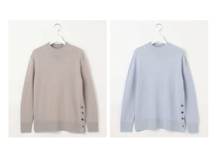 【J.PRESS/ジェイ プレス】の【WEB限定カラーあり・洗える】CLEAR WOOL BLEND ニット 【トップス、カットソー 人気通販 コーディネート通販】おすすめ！人気、トレンド、レディースファッションの通販   おすすめ人気トレンドファッション通販アイテム 人気、トレンドファッション・服の通販 founy(ファニー) ファッション Fashion レディースファッション WOMEN トップス・カットソー Tops/Tshirt ニット Knit Tops NEW・新作・新着・新入荷 New Arrivals A/W・秋冬 Aw・Autumn/Winter・Fw・Fall-Winter シンプル Simple セーター Sweater ハイネック High Neck エレガント 上品 Elegant 洗える Washable |ID:crp329100000198544