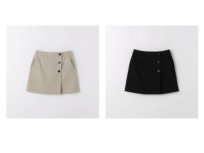 【green label relaxing / UNITED ARROWS/グリーンレーベル リラクシング / ユナイテッドアローズ】のパウダー レイヤード スカート -マシンウォッシャブル・ストレッチ・防シワ- 【スカート 人気通販 コーディネート通販】おすすめ！人気、トレンド、レディースファッションの通販   おすすめ人気トレンドファッション通販アイテム 人気、トレンドファッション・服の通販 founy(ファニー) ファッション Fashion レディースファッション WOMEN スカート Skirt 秋 Autumn/Fall ストレッチ Stretch トレンド Trend パウダー Powder ミニスカート Mini Skirt 冬 Winter おすすめ Recommend |ID:crp329100000198570