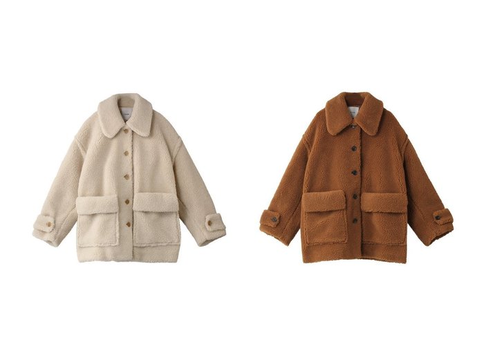 【CLANE/クラネ】のRIDGE POCKET BOA OVER COAT ジャケット 【アウター 人気通販 コーディネート通販】おすすめ！人気、トレンド、レディースファッションの通販   おすすめ人気トレンドファッション通販アイテム 人気、トレンドファッション・服の通販 founy(ファニー) ファッション Fashion レディースファッション WOMEN アウター Coat Outerwear コート Coats ジャケット Jackets A/W・秋冬 Aw・Autumn/Winter・Fw・Fall-Winter ジャケット Jacket パッチ Patch ポケット Pocket NEW・新作・新着・新入荷 New Arrivals |ID:crp329100000198589