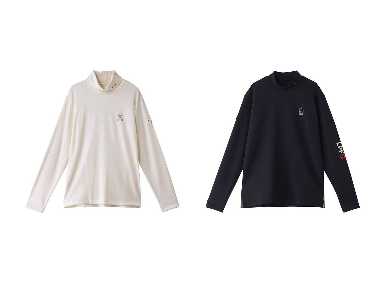 【lucien pellat finet / MEN/ルシアン ペラフィネ】の【MEN】【LUCIEN PELLAT FINET LPFG】モックネック プルオーバー LPFGロゴ&【MEN】【LUCIEN PELLAT FINET LPFG】モックネック プルオーバー LPFGサークルロゴ 【MEN】おすすめ！人気トレンド・男性、メンズファッションの通販    おすすめ人気トレンドファッション通販アイテム インテリア・キッズ・メンズ・レディースファッション・服の通販 founy(ファニー) 　ファッション　Fashion　メンズファッション　MEN　トップス・カットソー　Tops/Tshirt/Men　シンプル　Simple　スポーツ　Sports　モックネック　Mock Neck　エレガント 上品　Elegant　NEW・新作・新着・新入荷　New Arrivals　サークル　Circle　スリーブ　Sleeve　軽量　Lightweight　ホワイト系　White　ブラック系　Black　ブルー系　Blue　|ID:crp329100000198754