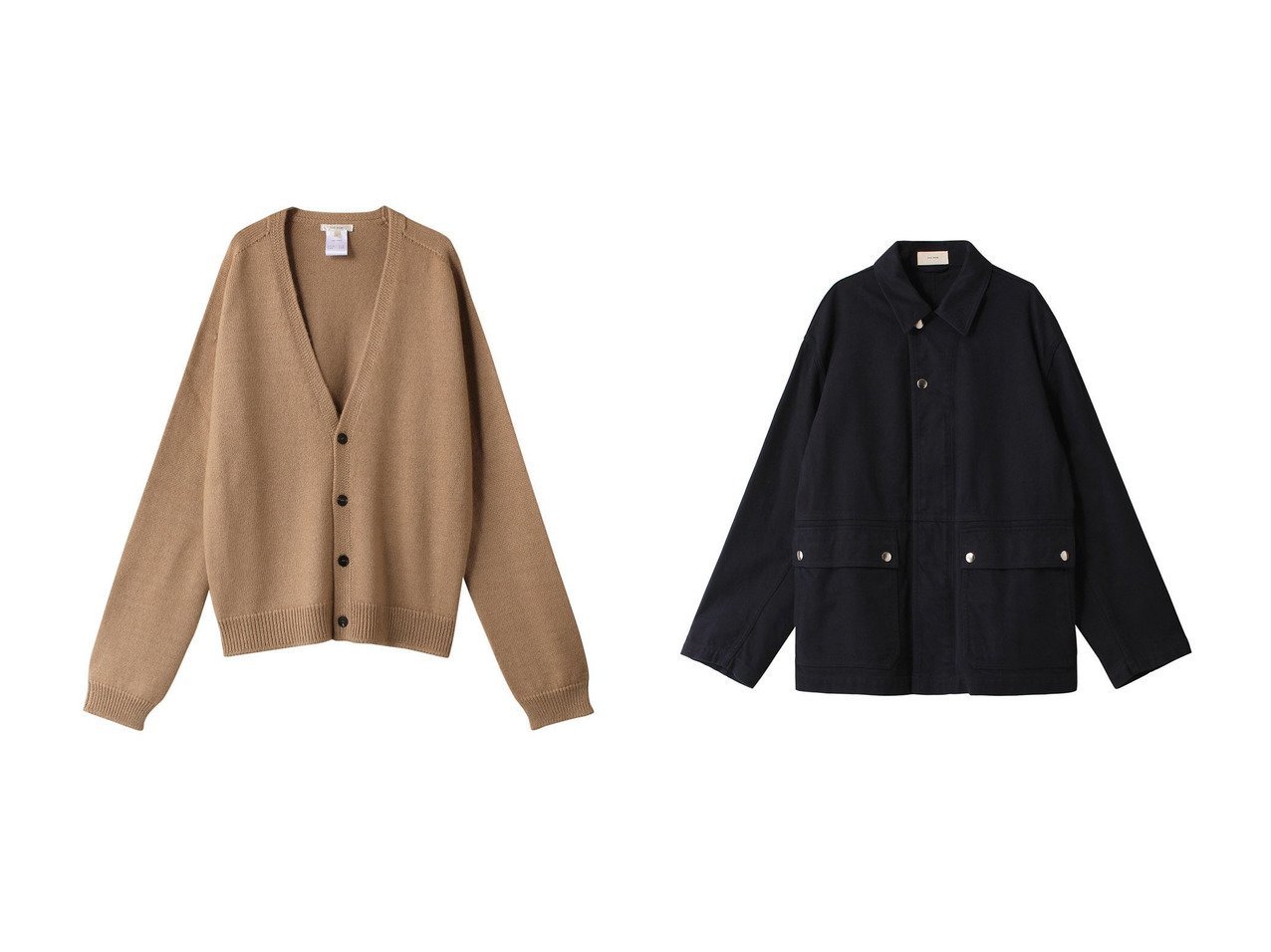 【THE ROW / MEN/ザ ロウ】の【MEN】SHELDON CARDIGAN&【MEN】FRANK JACKET 【MEN】おすすめ！人気トレンド・男性、メンズファッションの通販  おすすめ人気トレンドファッション通販アイテム インテリア・キッズ・メンズ・レディースファッション・服の通販 founy(ファニー) 　ファッション　Fashion　メンズファッション　MEN　カーディガン　Cardigan　シルク　Silk　シンプル　Simple　ベーシック　Basic　NEW・新作・新着・新入荷　New Arrivals　ブラック系　Black　|ID:crp329100000199109