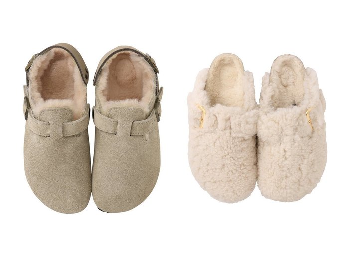 【BIRKENSTOCK/ビルケンシュトック】のTokio(Suede Leather Shearling)&Boston Big Buckle(Teddy) 【シューズ・靴 人気通販 コーディネート通販】おすすめ！人気、トレンド、レディースファッションの通販    おすすめ人気トレンドファッション通販アイテム 人気、トレンドファッション・服の通販 founy(ファニー) ファッション Fashion レディースファッション WOMEN A/W・秋冬 Aw・Autumn/Winter・Fw・Fall-Winter サンダル Sandals スエード Suede エレガント 上品 Elegant 定番 Standard NEW・新作・新着・新入荷 New Arrivals |ID:crp329100000199422