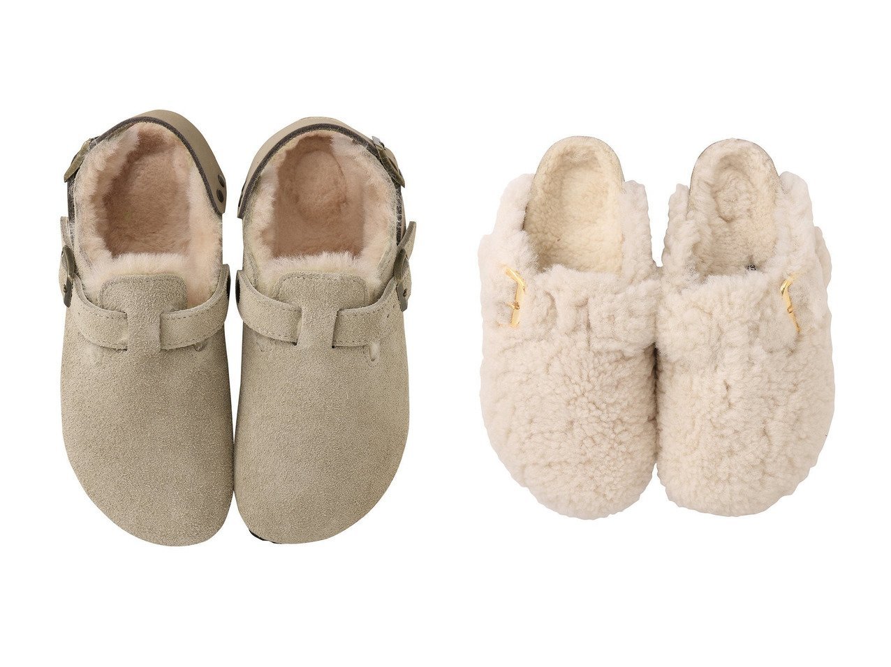 【BIRKENSTOCK/ビルケンシュトック】のTokio(Suede Leather Shearling)&Boston Big Buckle(Teddy) 【シューズ・靴 人気通販 コーディネート通販】おすすめ！人気、トレンド、レディースファッションの通販    おすすめ人気トレンドファッション通販アイテム インテリア・キッズ・メンズ・レディースファッション・服の通販 founy(ファニー) 　ファッション　Fashion　レディースファッション　WOMEN　A/W・秋冬　Aw・Autumn/Winter・Fw・Fall-Winter　サンダル　Sandals　スエード　Suede　エレガント 上品　Elegant　定番　Standard　NEW・新作・新着・新入荷　New Arrivals　|ID:crp329100000199422