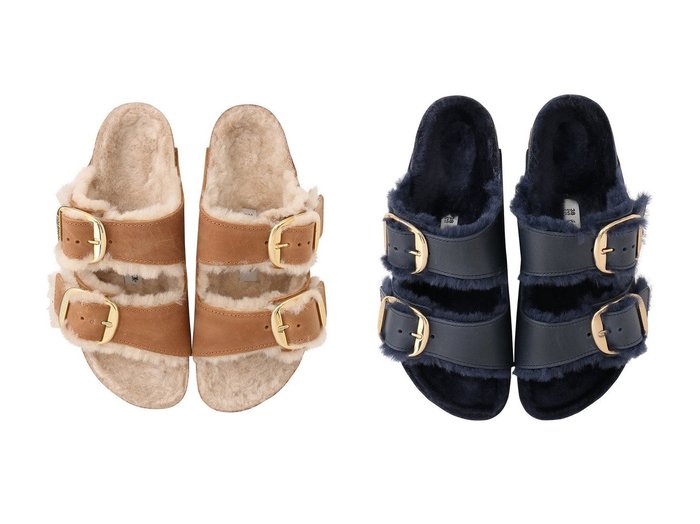 【BIRKENSTOCK/ビルケンシュトック】のArizona Big Buckle(Oiled Leather Shearling) 【シューズ・靴 人気通販 コーディネート通販】おすすめ！人気、トレンド、レディースファッションの通販    おすすめ人気トレンドファッション通販アイテム インテリア・キッズ・メンズ・レディースファッション・服の通販 founy(ファニー) https://founy.com/ ファッション Fashion レディースファッション WOMEN サンダル Sandals トレンド Trend 定番 Standard NEW・新作・新着・新入荷 New Arrivals |ID:crp329100000199423