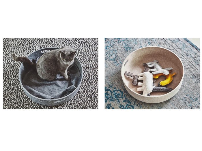 【MiaCara/ミアカラ】のCesto Cat Basket& チェスト キャットベッド & トイバスケット 【ペット用品　FURNITURE】おすすめ！人気、インテリア雑貨、家具の通販  人気通販 コーディネート通販】おすすめ！人気、トレンド、レディースファッションの通販    おすすめ人気トレンドファッション通販アイテム 人気、トレンドファッション・服の通販 founy(ファニー) クッション Cushion 雑誌 Magazine 猫 Cat バスケット Basket フィット Fit フェルト Felt ブランケット Blanket 送料無料 Free Shipping おすすめ Recommend ホーム・キャンプ・アウトドア・お取り寄せ Home,Garden,Outdoor,Camping Gear 家具・インテリア Furniture その他 インテリア雑貨、家具 Furniture, Interior, Others |ID:crp329100000199466