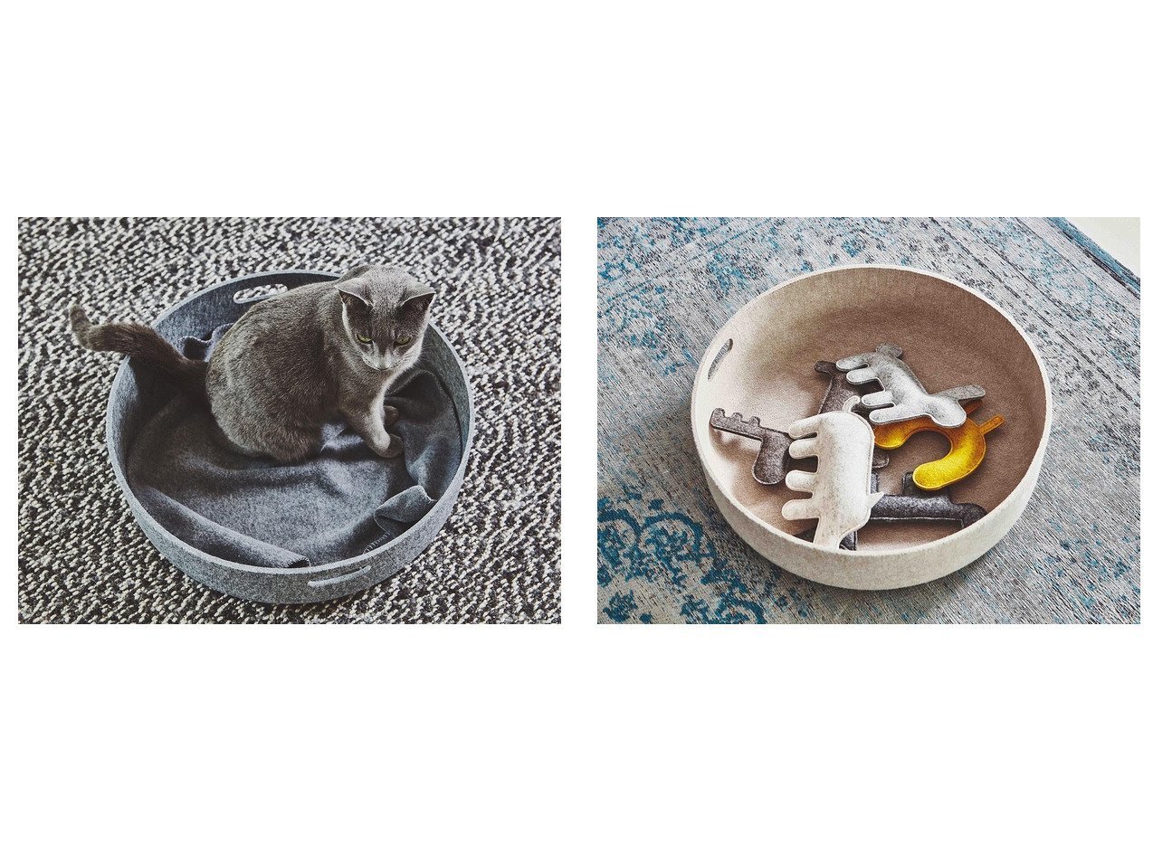 【MiaCara/ミアカラ】のCesto Cat Basket& チェスト キャットベッド & トイバスケット 【ペット用品　FURNITURE】おすすめ！人気、インテリア雑貨、家具の通販  人気通販 コーディネート通販】おすすめ！人気、トレンド、レディースファッションの通販    おすすめ人気トレンドファッション通販アイテム インテリア・キッズ・メンズ・レディースファッション・服の通販 founy(ファニー) 　クッション　Cushion　雑誌　Magazine　猫　Cat　バスケット　Basket　フィット　Fit　フェルト　Felt　ブランケット　Blanket　送料無料　Free Shipping　おすすめ　Recommend　ホーム・キャンプ・アウトドア・お取り寄せ　Home,Garden,Outdoor,Camping Gear　家具・インテリア　Furniture　その他 インテリア雑貨、家具　Furniture, Interior, Others　ブラック系　Black　イエロー系　Yellow　|ID:crp329100000199466