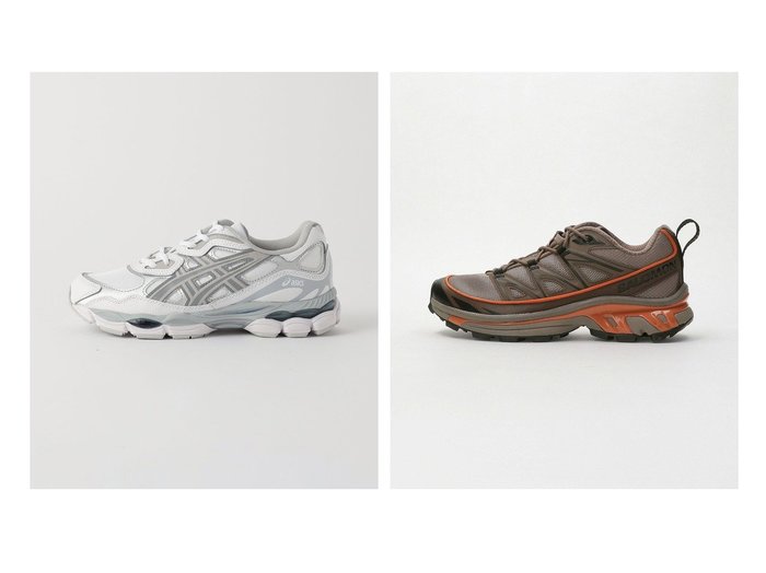 【BEAUTY&YOUTH / UNITED ARROWS/ビューティ&ユース ユナイテッドアローズ】のasics GEL-スニーカー&Salomon XT-スニーカー 【 人気通販 コーディネート通販】おすすめ！人気、トレンド、レディースファッションの通販    おすすめ人気トレンドファッション通販アイテム 人気、トレンドファッション・服の通販 founy(ファニー) ファッション Fashion レディースファッション WOMEN おすすめ Recommend スニーカー Sneakers スポーツ Sports A/W・秋冬 Aw・Autumn/Winter・Fw・Fall-Winter アウトドア Outdoor オレンジ Orange フランス France 人気 Popularity |ID:crp329100000199813