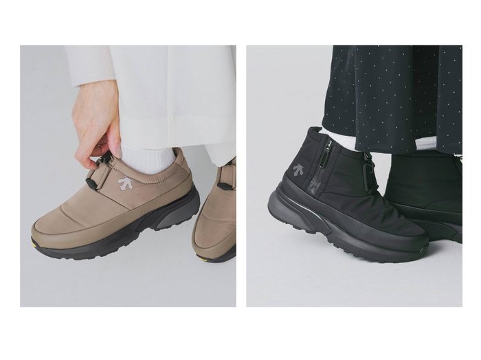 【IENA/イエナ】のDESCENTE ALLTERRAIN 別注 D.TRACE MOC MG ブーツ&DESCENTE ALLTERRAIN 別注 D.TRACE PAD MID MG ブーツ 【 人気通販 コーディネート通販】おすすめ！人気、トレンド、レディースファッションの通販    おすすめ人気トレンドファッション通販アイテム 人気、トレンドファッション・服の通販 founy(ファニー) 　ファッション　Fashion　レディースファッション　WOMEN　アウトドア　Outdoor　インソール　Insole　スポーツ　Sports　別注　Special Order　防寒　Cold Protection　イタリア　Italy　|ID:crp329100000199822