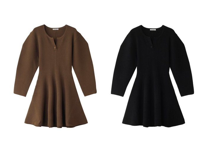 【BY MALENE BIRGER/バイ マレーネ ビルガー】のFRANCESA ミニワンピース 【ワンピース、ドレス 人気通販 コーディネート通販】おすすめ！人気、トレンド、レディースファッションの通販    おすすめ人気トレンドファッション通販アイテム 人気、トレンドファッション・服の通販 founy(ファニー) ファッション Fashion レディースファッション WOMEN ワンピース Dress チュニック Tunic A/W・秋冬 Aw・Autumn/Winter・Fw・Fall-Winter スニーカー Sneakers スリーブ Sleeve チュニック Tunic フレア Flare ミックス Mix ロング Long NEW・新作・新着・新入荷 New Arrivals |ID:crp329100000199910