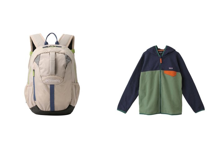 【Columbia / KIDS/コロンビア】の【Kids】キャッスルロックユース12Lバックパック&【patagonia / KIDS/パタゴニア】の【KIDS】マイクロDスナップTジャケット 【KIDS】子供服のおすすめ！人気トレンド・キッズファッションの通販    おすすめ人気トレンドファッション通販アイテム 人気、トレンドファッション・服の通販 founy(ファニー) 　ファッション　Fashion　キッズファッション　KIDS　アウター　Coat Outerwear /Kids　インナー　Inner　ジャケット　Jacket　ブロック　Block　冬　Winter　NEW・新作・新着・新入荷　New Arrivals　秋　Autumn/Fall　アウトドア　Outdoor　コンパクト　Compact　スポーツ　Sports　ポケット　Pocket　メッシュ　Mesh　|ID:crp329100000199973