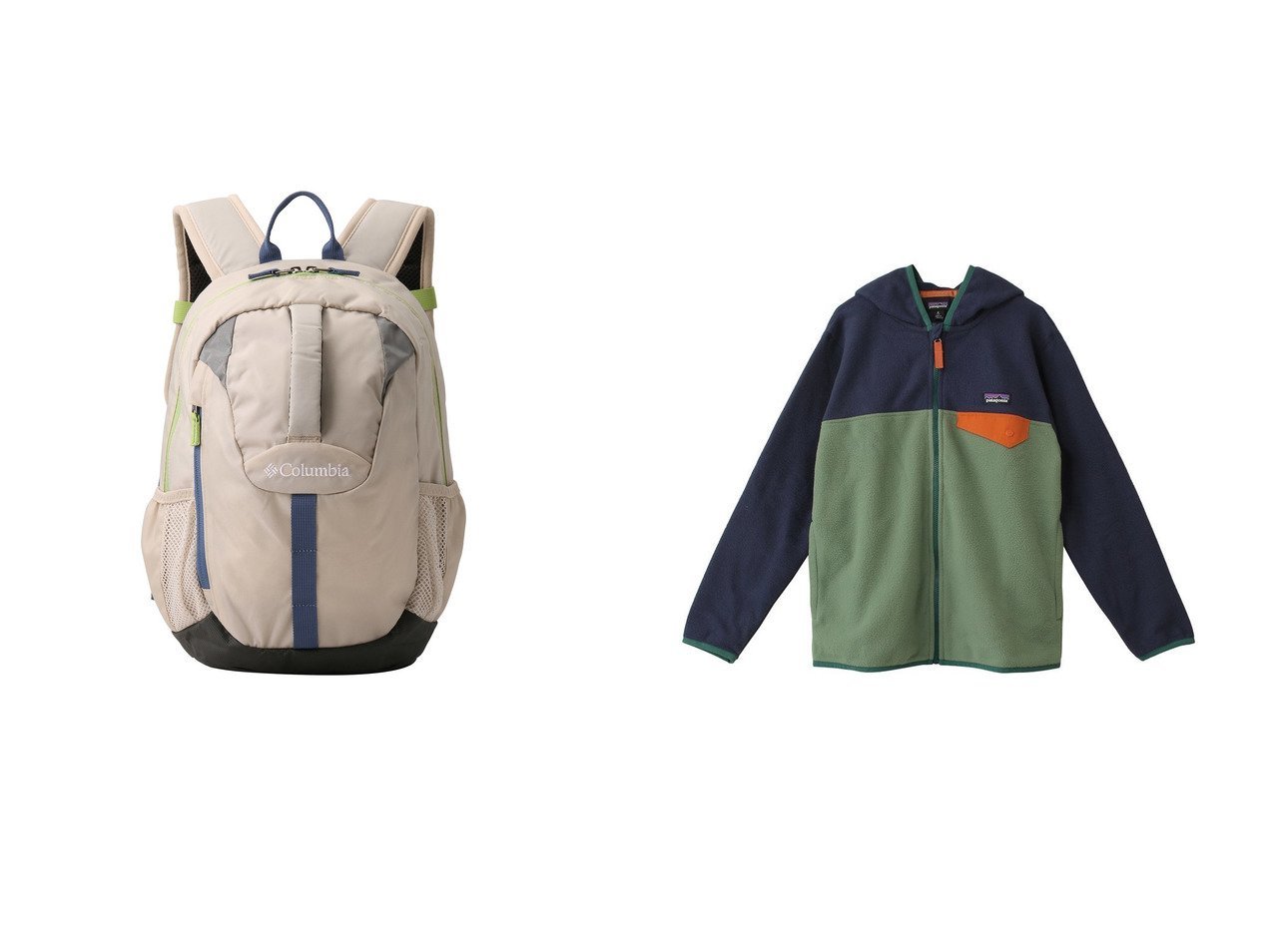 【Columbia / KIDS/コロンビア】の【Kids】キャッスルロックユース12Lバックパック&【patagonia / KIDS/パタゴニア】の【KIDS】マイクロDスナップTジャケット 【KIDS】子供服のおすすめ！人気トレンド・キッズファッションの通販    おすすめ人気トレンドファッション通販アイテム インテリア・キッズ・メンズ・レディースファッション・服の通販 founy(ファニー) 　ファッション　Fashion　キッズファッション　KIDS　アウター　Coat Outerwear /Kids　インナー　Inner　ジャケット　Jacket　ブロック　Block　冬　Winter　NEW・新作・新着・新入荷　New Arrivals　秋　Autumn/Fall　アウトドア　Outdoor　コンパクト　Compact　スポーツ　Sports　ポケット　Pocket　メッシュ　Mesh　|ID:crp329100000199973