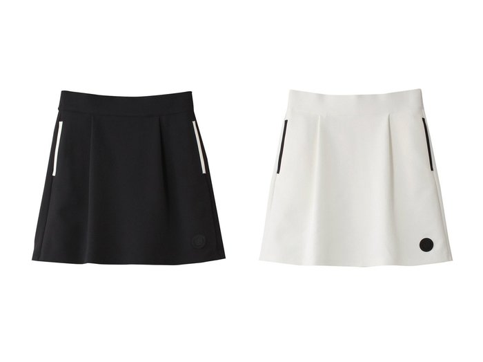 【OBSIDIAN/オブシディアン】のTACK SKIRT 【スカート 人気通販 コーディネート通販】おすすめ！人気、トレンド、レディースファッションの通販 おすすめ人気トレンドファッション通販アイテム 人気、トレンドファッション・服の通販 founy(ファニー) 　ファッション　Fashion　レディースファッション　WOMEN　スカート　Skirt　スポーツウェア　Sportswear　スポーツ スカート　Sports Skirt　シンプル　Simple　スポーツ　Sports　フロント　Front　NEW・新作・新着・新入荷　New Arrivals　|ID:crp329100000200216