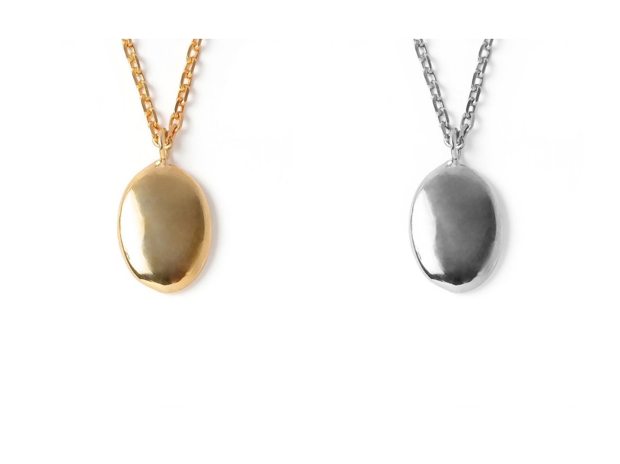 【MAISON DPULSE/メゾンドパルス】のOval coin ネックレス(K24GP)&Oval coin ネックレス 【アクセサリー、ジュエリー 人気通販 コーディネート通販】おすすめ！人気、トレンド、レディースファッションの通販 おすすめ人気トレンドファッション通販アイテム インテリア・キッズ・メンズ・レディースファッション・服の通販 founy(ファニー) 　ファッション　Fashion　レディースファッション　WOMEN　ジュエリー　Jewelry　ネックレス　Necklaces　おすすめ　Recommend　コイン　Coin　シンプル　Simple　ネックレス　Necklace　パール　Pearl　NEW・新作・新着・新入荷　New Arrivals　シルバー系　Silver　ゴールド系　Gold　|ID:crp329100000200222