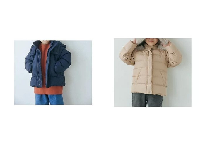 【green label relaxing / UNITED ARROWS / KIDS/グリーンレーベルリラクシング】のダウン ブルゾン キッズ 100cm-130cm&ガールズダウンコート キッズ 100cm-130cm 【KIDS】子供服のおすすめ！人気トレンド・キッズファッションの通販 おすすめ人気トレンドファッション通販アイテム 人気、トレンドファッション・服の通販 founy(ファニー) 　ファッション　Fashion　キッズファッション　KIDS　秋　Autumn/Fall　スタンド　Stand　ダウン　Down　ブルゾン　Blouson　ベーシック　Basic　ワイド　Wide　冬　Winter　おすすめ　Recommend　2024年　2024　2024-2025秋冬・A/W　Aw/Autumn/Winter/Fw/Fall/2024-2025　|ID:crp329100000200242