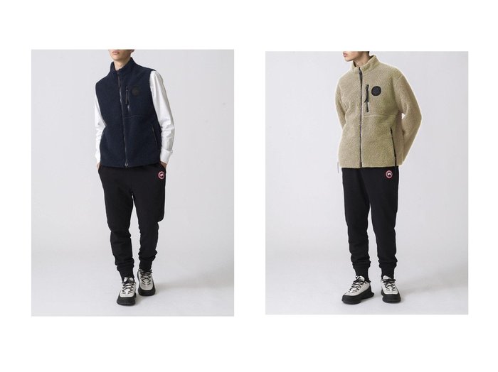 【CANADA GOOSE / MEN/カナダグース】の【MEN】2464MBA Kinross Reversible Fleece Vest BL&【MEN】2463MBA Kinross Reversible Fleece Jacket BL 【MEN】おすすめ！人気トレンド・男性、メンズ ファッションの通販 おすすめ人気トレンドファッション通販アイテム 人気、トレンドファッション・服の通販 founy(ファニー) 　ファッション　Fashion　メンズファッション　MEN　アウトドア　Outdoor　インナー　Inner　ジャケット　Jacket　フィット　Fit　ベスト　Vest　ポケット　Pocket　リップ　Lip　リバーシブル　Reversible　人気　Popularity　ブルゾン　Blouson　ロング　Long　|ID:crp329100000200244