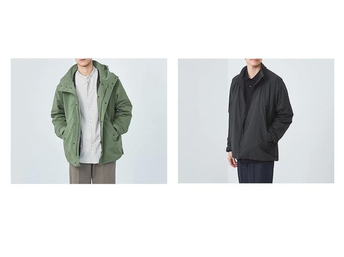 【green label relaxing / UNITED ARROWS / MEN/グリーンレーベルリラクシング】のTAION 3WAY モッズ ブルゾン -撥水・防風-&2L OCTA JKT ジャケット 【MEN】おすすめ！人気トレンド・男性、メンズ ファッションの通販 おすすめ人気トレンドファッション通販アイテム 人気、トレンドファッション・服の通販 founy(ファニー) 　ファッション　Fashion　メンズファッション　MEN　インナー　Inner　サテン　Satin　スウェット　Sweat　スニーカー　Sneakers　スポーティ　Sporty　ダウン　Down　デニム　Denim　トレンド　Trend　ドッキング　Docking　ドローコード　Draw Cord　バランス　Balance　フロント　Front　ブルゾン　Blouson　ライナー　Liner　おすすめ　Recommend　アウトドア　Outdoor　シンプル　Simple　ジャケット　Jacket　スタンド　Stand　スリーブ　Sleeve　フェイス　Face　ポケット　Pocket　冬　Winter　|ID:crp329100000200248