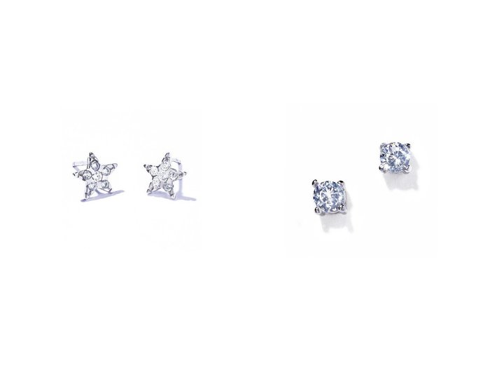 【les bonbon/ルボンボン】のprincess etoile ピアス&princess stud ピアス S 【アクセサリー、ジュエリー 人気通販 コーディネート通販】おすすめ！人気、トレンド、レディースファッションの通販  おすすめ人気トレンドファッション通販アイテム 人気、トレンドファッション・服の通販 founy(ファニー) ファッション Fashion レディースファッション WOMEN ジュエリー Jewelry リング Rings イヤリング Earrings イヤリング Earrings ジャケット Jacket ストーン Stone フォルム Form モチーフ Motif NEW・新作・新着・新入荷 New Arrivals おすすめ Recommend スタイリッシュ Stylish エレガント 上品 Elegant 片耳 One Ear |ID:crp329100000200385