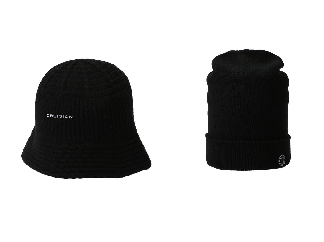 【OBSIDIAN / MEN/オブシディアン】の【MEN】5GG 2PLY BUCKET HAT&【MEN】12GG 2PLY KNIT CAP 【MEN】おすすめ！人気トレンド・男性、メンズファッションの通販  おすすめ人気トレンドファッション通販アイテム インテリア・キッズ・メンズ・レディースファッション・服の通販 founy(ファニー) 　ファッション　Fashion　メンズファッション　MEN　バッグ　Bag/Men　シンプル　Simple　スポーツ　Sports　ソックス　Socks　ヨガ　Yoga　帽子　Hat　NEW・新作・新着・新入荷　New Arrivals　A/W・秋冬　Aw・Autumn/Winter・Fw・Fall-Winter　キャップ　Cap　フォルム　Form　防寒　Cold Protection　ブラック系　Black　|ID:crp329100000200445