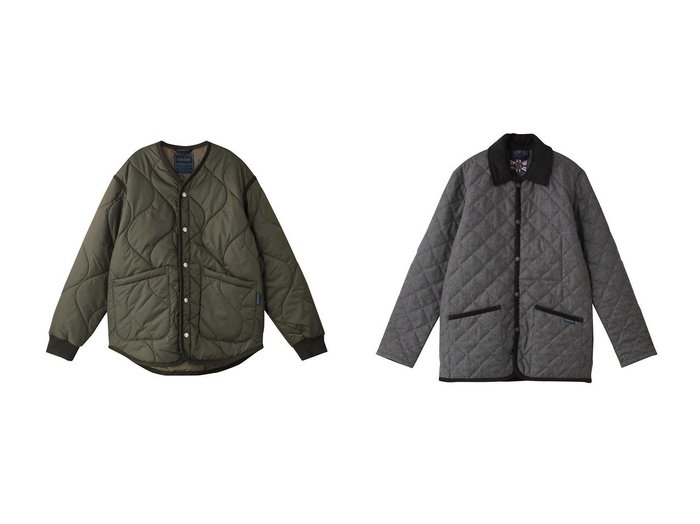 【lavenham / MEN/ラベンハム】の【MEN】キルトライナージャケット&【MEN】ウールデンハムショートコート 【MEN】おすすめ！人気トレンド・男性、メンズファッションの通販   おすすめ人気トレンドファッション通販アイテム 人気、トレンドファッション・服の通販 founy(ファニー) ファッション Fashion メンズファッション MEN ショート Short シンプル Simple ジャケット Jacket パターン Pattern ポケット Pocket 定番 Standard NEW・新作・新着・新入荷 New Arrivals |ID:crp329100000200575