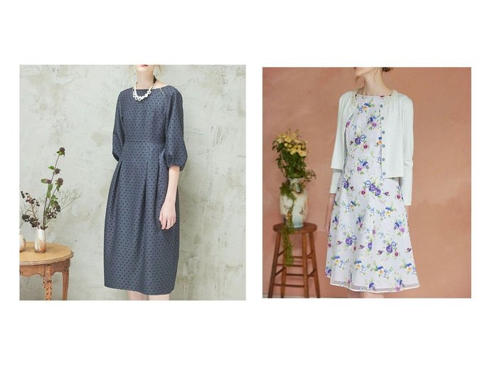 【TOCCA/トッカ】の【洗える!】NIGHT CURTAIN ドレス&【洗える!】WINTER PANSY ドレス 【ワンピース、ドレス 人気通販 コーディネート通販】おすすめ！人気、トレンド、レディースファッションの通販  おすすめ人気トレンドファッション通販アイテム 人気、トレンドファッション・服の通販 founy(ファニー) ファッション Fashion レディースファッション WOMEN ワンピース Dress ドレス Party Dresses NEW・新作・新着・新入荷 New Arrivals 2024年 2024 2024-2025秋冬・A/W Aw/Autumn/Winter/Fw/Fall/2024-2025 A/W・秋冬 Aw・Autumn/Winter・Fw・Fall-Winter S/S・春夏 Ss・Spring/Summer 冬 Winter ドレス Dress 夏 Summer 洗える Washable |ID:crp329100000200584