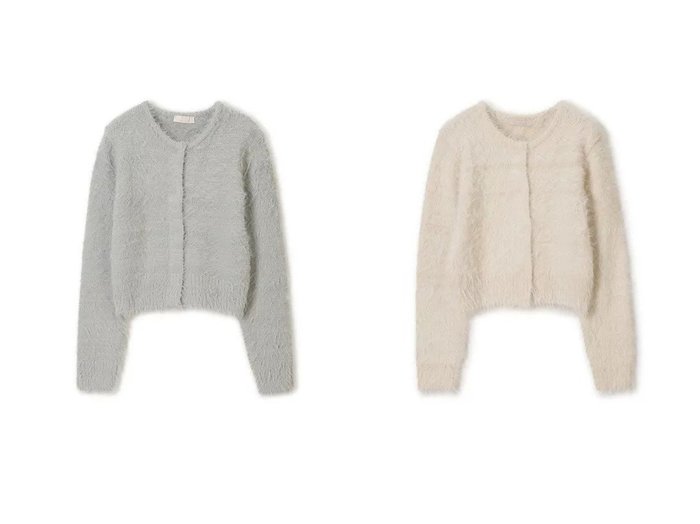 【AMOMENTO/アモーメント】のSHAGGY KNIT CARDIGAN 【トップス、カットソー 人気通販 コーディネート通販】おすすめ！人気、トレンド、レディースファッションの通販  おすすめ人気トレンドファッション通販アイテム インテリア・キッズ・メンズ・レディースファッション・服の通販 founy(ファニー) https://founy.com/ ファッション Fashion レディースファッション WOMEN トップス・カットソー Tops/Tshirt ニット Knit Tops カーディガン Cardigans 2024年 2024 2024-2025秋冬・A/W Aw/Autumn/Winter/Fw/Fall/2024-2025 カーディガン Cardigan |ID:crp329100000200671