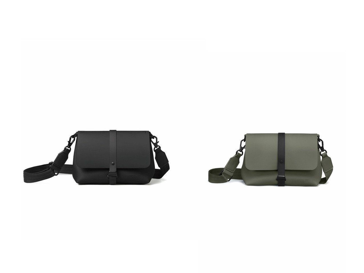 【MODERNITY/モダニティ】の【UNISEX】【GASTON LUGA】Splash Crossbody Bag - Olive CB102 【バッグ・鞄 人気通販 コーディネート通販】おすすめ！人気、トレンド、レディースファッションの通販  おすすめ人気トレンドファッション通販アイテム インテリア・キッズ・メンズ・レディースファッション・服の通販 founy(ファニー) 　ファッション　Fashion　レディースファッション　WOMEN　ユニセックス　Unisex　インナー　Inner　プレミアム　Premium　ボストンバッグ　Boston Bag　ポケット　Pocket　NEW・新作・新着・新入荷　New Arrivals　ブラック系　Black　|ID:crp329100000200681