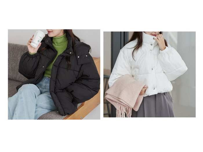 【WEGO/ウィゴー】のパディングショートブルゾン&【あったかい】2WAYパディングブルゾン 【プチプライス、格安、低価格 人気通販 コーディネート通販】おすすめ！人気、トレンド、レディースファッションの通販  おすすめ人気トレンドファッション通販アイテム 人気、トレンドファッション・服の通販 founy(ファニー) 　ファッション　Fashion　レディースファッション　WOMEN　アウター　Coat Outerwear　コート　Coats　ジャケット　Jackets　ブルゾン　Blouson/Jackets　カーゴパンツ　Cargo Pants　ガーリー　Girly　ショート　Short　ジャケット　Jacket　スマホ　Smartphone　ダウン　Down　デニム　Denim　ドローコード　Draw Cord　ブルゾン　Blouson　防寒　Cold Protection　冬　Winter　A/W・秋冬　Aw・Autumn/Winter・Fw・Fall-Winter　NEW・新作・新着・新入荷　New Arrivals　おすすめ　Recommend　|ID:crp329100000200699