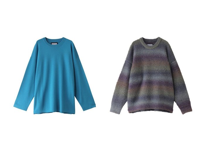 【MAISON SPECIAL/メゾンスペシャル】の【UNISEX】14Gミラノリブwool100ウォッシャブルニット&【UNISEX】カスリブークレーウォッシャブルプルオーバーニット 【 人気通販 コーディネート通販】おすすめ！人気、トレンド、レディースファッションの通販  おすすめ人気トレンドファッション通販アイテム 人気、トレンドファッション・服の通販 founy(ファニー) ファッション Fashion レディースファッション WOMEN トップス・カットソー Tops/Tshirt ニット Knit Tops プルオーバー Pullover ユニセックス Unisex シンプル Simple ミラノリブ Milan Ribs リラックス Relax エレガント 上品 Elegant NEW・新作・新着・新入荷 New Arrivals |ID:crp329100000201109