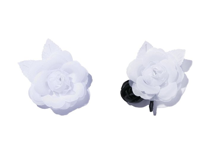 【IRIS 47/イリスフォーセブン】のdeux rose コサージュ&rose コサージュ 【アクセサリー、ジュエリー 人気通販 コーディネート通販】おすすめ！人気、トレンド、レディースファッションの通販  おすすめ人気トレンドファッション通販アイテム インテリア・キッズ・メンズ・レディースファッション・服の通販 founy(ファニー) https://founy.com/ ファッション Fashion レディースファッション WOMEN シュシュ / ヘアアクセ Hair Accessories アクセサリー Accessories フォルム Form モノトーン Monotone NEW・新作・新着・新入荷 New Arrivals |ID:crp329100000201117