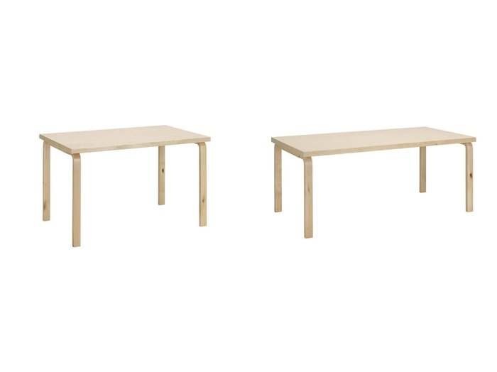 【artek/アルテック】のフォレストシリーズ 83 テーブル ワイルドバーチ&フォレストシリーズ 81B テーブル ワイルドバーチ 【FURNITURE】おすすめ！人気、インテリア雑貨、家具の通販  おすすめ人気トレンドファッション通販アイテム 人気、トレンドファッション・服の通販 founy(ファニー) イタリア Italy テーブル Table デスク Desk フラット Flat ワーク Work 送料無料 Free Shipping ホーム・キャンプ・アウトドア・お取り寄せ Home,Garden,Outdoor,Camping Gear 家具・インテリア Furniture テーブル Table ダイニングテーブル Dining Table |ID:crp329100000201305