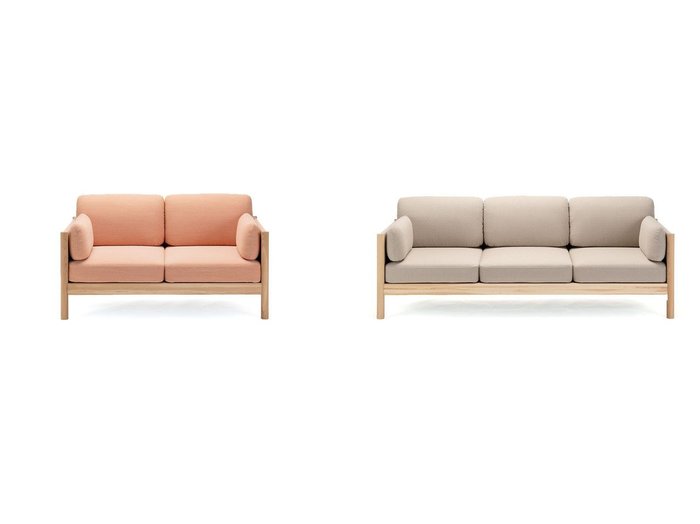 【KARIMOKU NEW STANDARD/カリモクニュースタンダード】のCASTOR LOBBY SOFA PLUS 3- キャストール ロビーソファ プラス 3シーター&CASTOR LOBBY SOFA PLUS 2- キャストール ロビーソファー プラス 2シーター 【FURNITURE】おすすめ！人気、インテリア雑貨、家具の通販  おすすめ人気トレンドファッション通販アイテム 人気、トレンドファッション・服の通販 founy(ファニー) エレガント 上品 Elegant クッション Cushion ファブリック Fabric フレーム Flame リラックス Relax ホーム・キャンプ・アウトドア・お取り寄せ Home,Garden,Outdoor,Camping Gear 家具・インテリア Furniture ソファー Sofa |ID:crp329100000201315