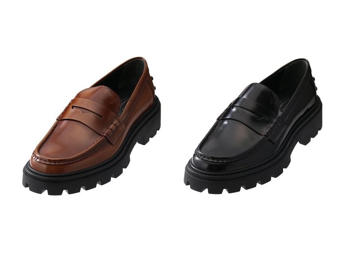 【Ron Herman/ロンハーマン】の【TOD S】【Ron Herman別注】GOMMA PESANTE MOCASSINO 【別注・限定・コラボなど、人気通販　コーディネート通販】 おすすめ！トレンド、レディースファッションの通販    おすすめ人気トレンドファッション通販アイテム 人気、トレンドファッション・服の通販 founy(ファニー) ファッション Fashion レディースファッション WOMEN おすすめ Recommend オケージョン Occasion ソックス Socks レギンス Leggings 別注 Special Order |ID:crp329100000201661