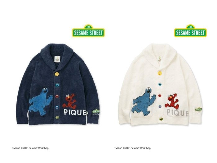 【gelato pique/ジェラート ピケ】の【SESAME STREET】【UNISEX】ジャガードショールカーディガン 【 人気通販 コーディネート通販】おすすめ！人気、トレンド、レディースファッションの通販    おすすめ人気トレンドファッション通販アイテム 人気、トレンドファッション・服の通販 founy(ファニー) 　ファッション　Fashion　レディースファッション　WOMEN　トップス・カットソー　Tops/Tshirt　カーディガン　Cardigans　ユニセックス　Unisex　おすすめ　Recommend　カラフル　Colorful　カーディガン　Cardigan　キャラクター　Character　コラボ　Collaboration　ショール　Shawl　スペシャル　Special　パジャマ　Pajamas　ホリデーシーズン　Holiday　ロング　Long　|ID:crp329100000201705