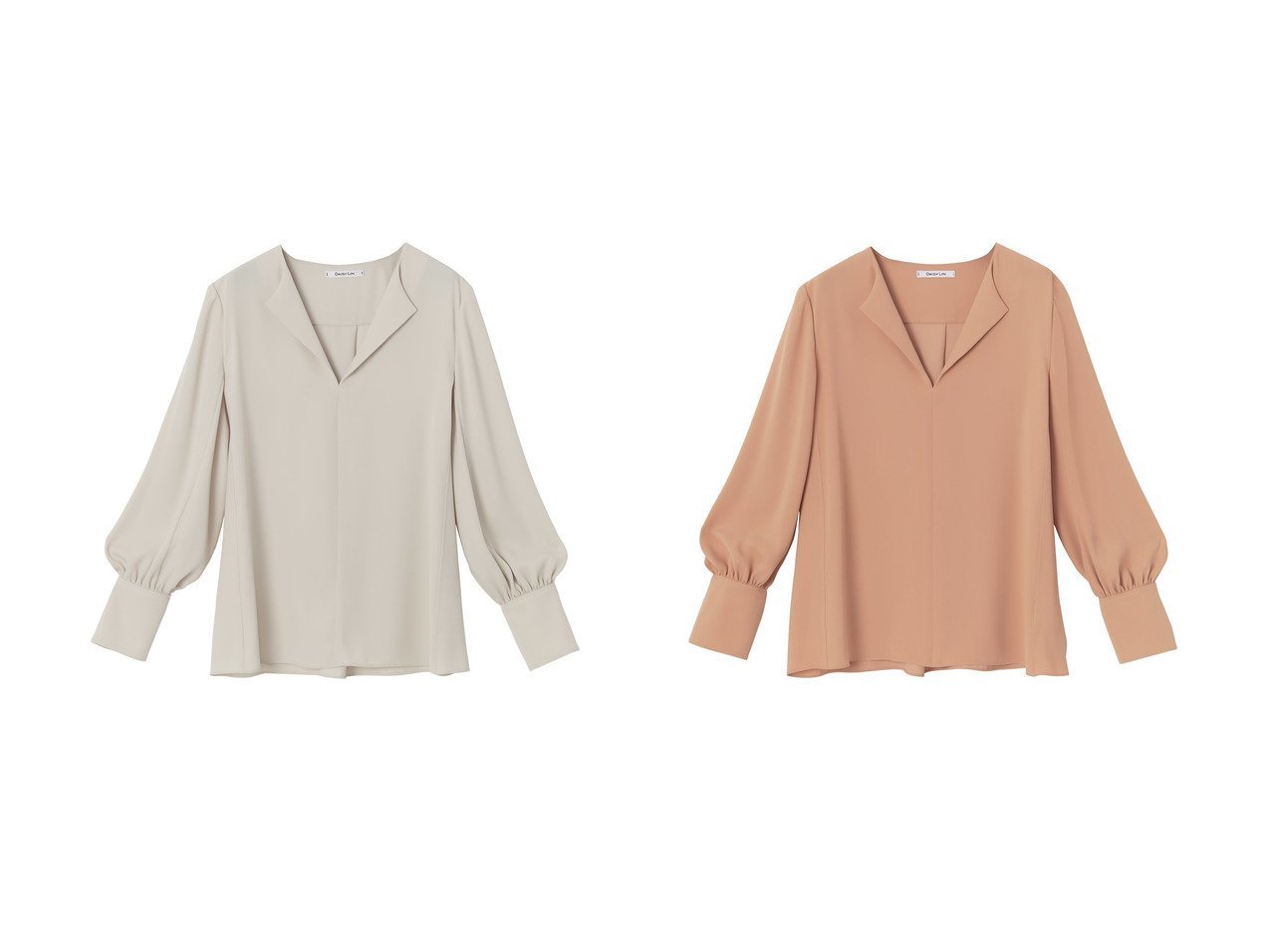 【DAISY LIN/デイジーリン】のDaisy Sophisticated Blouse 【トップス、カットソー 人気通販 コーディネート通販】おすすめ！人気、トレンド、レディースファッションの通販    おすすめ人気トレンドファッション通販アイテム インテリア・キッズ・メンズ・レディースファッション・服の通販 founy(ファニー) 　ファッション　Fashion　レディースファッション　WOMEN　トップス・カットソー　Tops/Tshirt　シャツ/ブラウス　Shirts/Blouses　ウォッシャブル　Washable　カフス　Cuffs　サテン　Satin　ストレッチ　Stretch　スリット　Slit　スリーブ　Sleeve　ドレープ　Drape　バランス　Balance　パウダー　Powder　ベーシック　Basic　ロング　Long　NEW・新作・新着・新入荷　New Arrivals　ベージュ系　Beige　ブラック系　Black　ブルー系　Blue　|ID:crp329100000202133