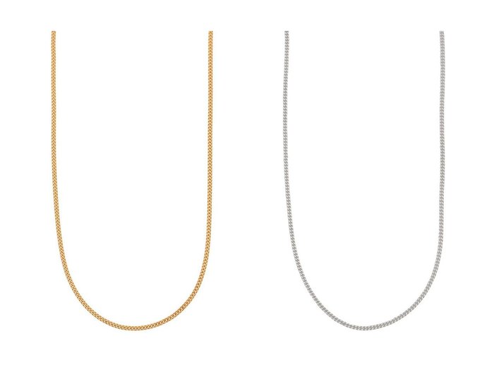 【KNOWHOW/ノウハウ】のTwist ネックレス ゴールド/Curve 40cm&Twist ネックレス シルバー/Curve 50cm 【アクセサリー、ジュエリー  人気通販 コーディネート通販】おすすめ！人気、トレンド、レディースファッションの通販    おすすめ人気トレンドファッション通販アイテム 人気、トレンドファッション・服の通販 founy(ファニー) 　ファッション　Fashion　レディースファッション　WOMEN　ジュエリー　Jewelry　ネックレス　Necklaces　シルバー　Silver　ジュエリー　Jewelry　ネックレス　Necklace　プレーン　Plane　NEW・新作・新着・新入荷　New Arrivals　|ID:crp329100000202403