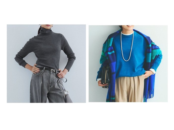 【NIJYUSANKU/23区】の【Oggi11月号掲載/洗える】ピュアカシミヤ クルーネック ニット&【CLASSY.11月号掲載/新色】ウーステッドウール リブタートルネック ニット 【ECで売れてるランキング上位の人気通販 コーディネート通販】おすすめ！トレンド、レディースファッションの通販 おすすめ人気トレンドファッション通販アイテム 人気、トレンドファッション・服の通販 founy(ファニー) 雑誌掲載アイテム Magazine Items ファッション雑誌 Fashion Magazines オッジ Oggi クラッシィ CLASSY. ファッション Fashion レディースファッション WOMEN トップス・カットソー Tops/Tshirt ニット Knit Tops タートルネック Turtleneck インナー Inner オレンジ Orange 洗える Washable カシミヤ Cashmere 11月号 November Issue セーター Sweater 雑誌 Magazine タートルネック Turtleneck ベーシック Basic ボーダー Border 無地 Plain Color A/W・秋冬 Aw・Autumn/Winter・Fw・Fall-Winter 冬 Winter おすすめ Recommend 2024年 2024 エレガント 上品 Elegant 2024-2025秋冬・A/W Aw/Autumn/Winter/Fw/Fall/2024-2025 |ID:crp329100000202589