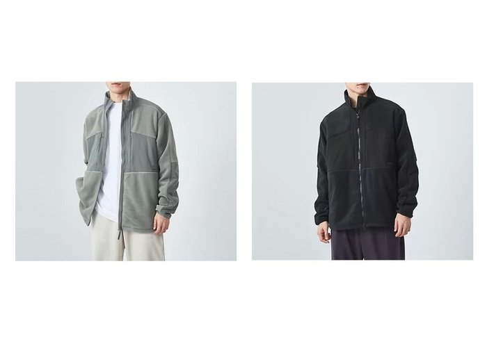 【green label relaxing / UNITED ARROWS / MEN/グリーンレーベルリラクシング】のダブルフェイス フリース ジャケット 【MEN】おすすめ！人気トレンド・男性、メンズファッションの通販 おすすめ人気トレンドファッション通販アイテム 人気、トレンドファッション・服の通販 founy(ファニー) 　ファッション　Fashion　メンズファッション　MEN　アウトドア　Outdoor　ジャケット　Jacket　ダブル　Double　フェイス　Face　リップ　Lip　|ID:crp329100000202759