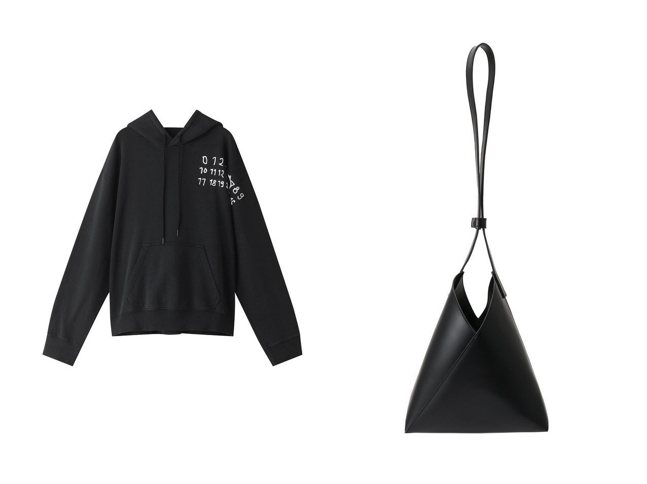 【MM6 Maison Martin Margiela/エムエム6 メゾン マルタン マルジェラ】の【UNISEX】FORTUNE COOKIE ショルダーバッグ スモール&【UNISEX】Numeric logo フーディー スウェット トップス 【ECで売れてるランキング上位の人気通販 コーディネート通販】おすすめ！トレンド、レディースファッションの通販 おすすめ人気トレンドファッション通販アイテム インテリア・キッズ・メンズ・レディースファッション・服の通販 founy(ファニー) 　ファッション　Fashion　レディースファッション　WOMEN　トップス・カットソー　Tops/Tshirt　シャツ/ブラウス　Shirts/Blouses　パーカ　Sweats　ロング / Tシャツ　T-Shirts　スウェット　Sweat　カットソー　Cut and Sewn　ユニセックス　Unisex　スウェット　Sweat　モチーフ　Motif　ブラック系　Black　|ID:crp329100000202780