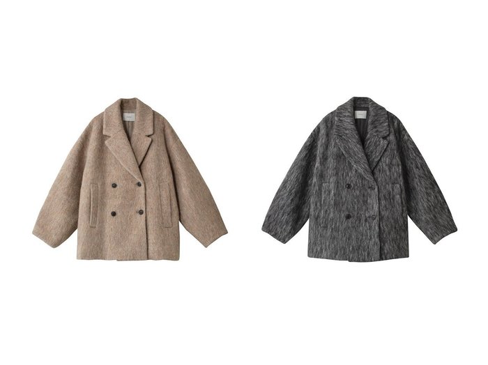 【MANOF/マノフ】のSHAGGY COCOON COAT コート 【コート、ジャケット 人気通販 コーディネート通販】おすすめ！人気、トレンド、レディースファッションの通販 おすすめ人気トレンドファッション通販アイテム 人気、トレンドファッション・服の通販 founy(ファニー) ファッション Fashion レディースファッション WOMEN アウター Coat Outerwear コート Coats ウォーム Worm ショート Short NEW・新作・新着・新入荷 New Arrivals |ID:crp329100000202906