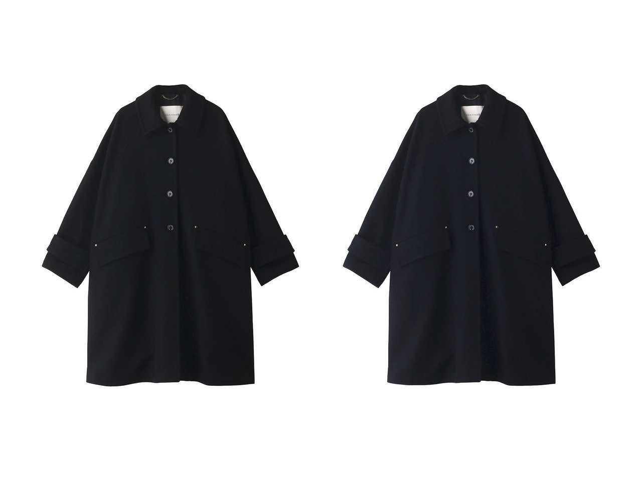 【MACKINTOSH/マッキントッシュ】のHUMBIE ライトメルトン ロングコート 【ECで売れてるランキング上位の人気ファッション通販 コーディネート通販】おすすめ！トレンド、レディースファッションの通販  おすすめ人気トレンドファッション通販アイテム インテリア・キッズ・メンズ・レディースファッション・服の通販 founy(ファニー) 　ファッション　Fashion　レディースファッション　WOMEN　アウター　Coat Outerwear　コート　Coats　ショルダー　Shoulder　ドロップ　Drop　メルトン　Melton　リラックス　Relax　ロング　Long　エレガント 上品　Elegant　ブラック系　Black　ブルー系　Blue　|ID:crp329100000202981