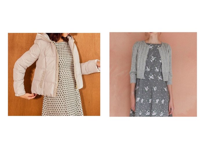 【TOCCA/トッカ】の【WEB限定カラーあり・洗える!】COSMIC BLANKET ショートダウンコート&【洗える!】ICE BOX CARDIGAN カーディガン 【ECで売れてるランキング上位の人気ファッション通販 コーディネート通販】おすすめ！トレンド、レディースファッションの通販  おすすめ人気トレンドファッション通販アイテム インテリア・キッズ・メンズ・レディースファッション・服の通販 founy(ファニー) https://founy.com/ ファッション Fashion レディースファッション WOMEN トップス・カットソー Tops/Tshirt カーディガン Cardigans アウター Coat Outerwear コート Coats ジャケット Jackets ダウン Down Coats And Jackets 2024年 2024 2024-2025秋冬・A/W Aw/Autumn/Winter/Fw/Fall/2024-2025 A/W・秋冬 Aw・Autumn/Winter・Fw・Fall-Winter 冬 Winter カーディガン Cardigan ボックス Box 洗える Washable |ID:crp329100000203085