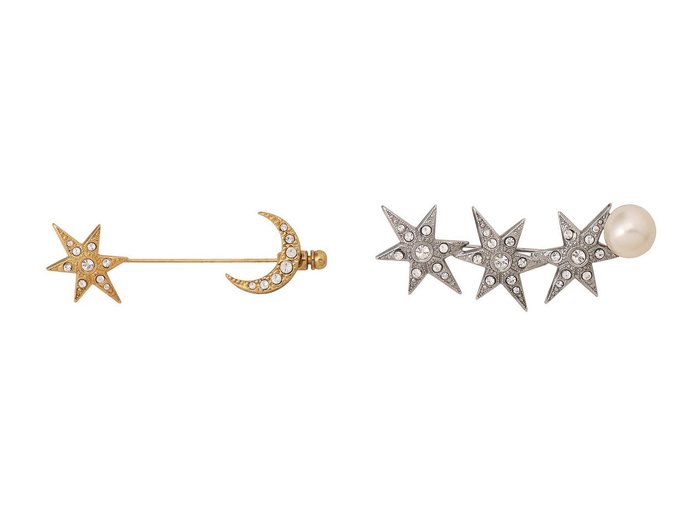 【ADER bijoux/アデル ビジュー】のSTAR pin ブローチ&STAR パールブローチ 【アクセサリー、ジュエリー 人気ファッション通販 コーディネート通販】おすすめ！人気、トレンド、レディースファッションの通販 おすすめ人気トレンドファッション通販アイテム 人気、トレンドファッション・服の通販 founy(ファニー) ファッション Fashion レディースファッション WOMEN ブローチ Brooch NEW・新作・新着・新入荷 New Arrivals |ID:crp329100000203211