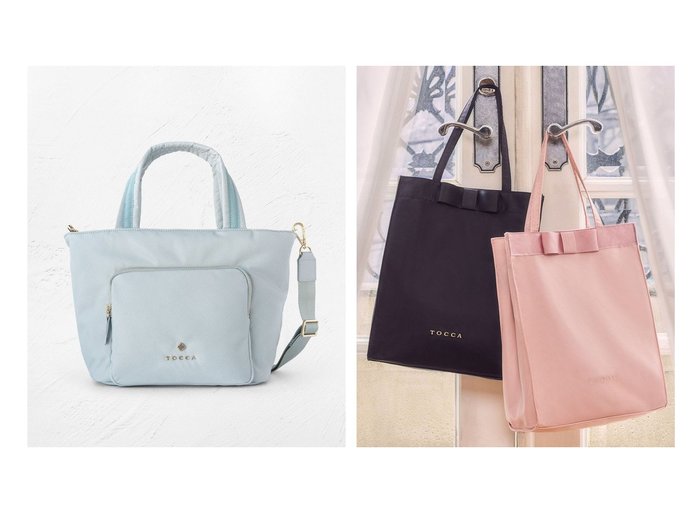 【TOCCA/トッカ】の【サスティナブル素材・撥水】CONCURSIO NYLON TOTE トートバッグ&【A4サイズ対応・撥水】WISH LINK SUBBAG サブバッグ 【バッグ・鞄 人気ファッション通販 コーディネート通販】おすすめ！人気、トレンド、レディースファッションの通販 おすすめ人気トレンドファッション通販アイテム 人気、トレンドファッション・服の通販 founy(ファニー) ファッション Fashion レディースファッション WOMEN バッグ Bag ジップ Zip 財布 Wallet フェミニン Feminine ポケット Pocket S/S・春夏 Ss・Spring/Summer NEW・新作・新着・新入荷 New Arrivals 夏 Summer セレモニー Ceremony ビジネス 仕事 通勤 Business 2025年 2025 |ID:crp329100000203222