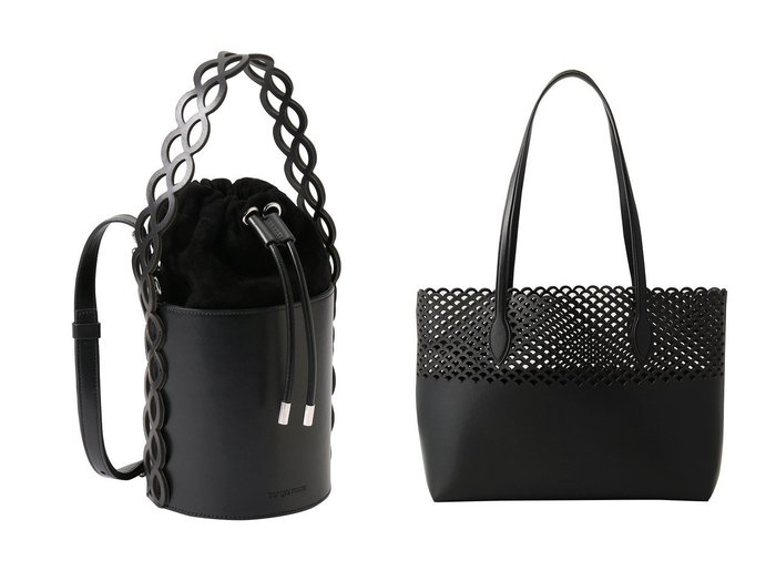 【SERGIO ROSSI/セルジオ ロッシ】のsrMERMAID SHOULDER&srMERMAID TOTE 【ECで売れてるランキング上位の人気ファッション通販 コーディネート通販】おすすめ！トレンド、レディースファッションの通販  おすすめ人気トレンドファッション通販アイテム 人気、トレンドファッション・服の通販 founy(ファニー) ファッション Fashion レディースファッション WOMEN バッグ Bag コレクション Collection スエード Suede ドローストリング Drawstring ハンドバッグ Handbag マーメイド Mermaid ライニング Lining ワーク Work |ID:crp329100000203317