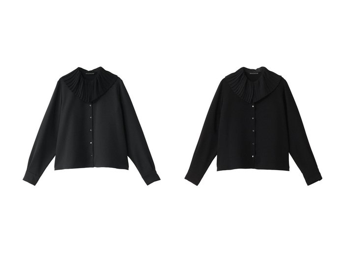 【mizuiro ind/ミズイロ インド】のpleats collar shirt シャツ 【トップス、カットソー 人気ファッション通販 コーディネート通販】おすすめ！人気、トレンド、レディースファッションの通販  おすすめ人気トレンドファッション通販アイテム インテリア・キッズ・メンズ・レディースファッション・服の通販 founy(ファニー) https://founy.com/ ファッション Fashion レディースファッション WOMEN トップス・カットソー Tops/Tshirt シャツ/ブラウス Shirts/Blouses クラシカル Classical スリーブ Sleeve プリーツ Pleats ロング Long NEW・新作・新着・新入荷 New Arrivals |ID:crp329100000203508