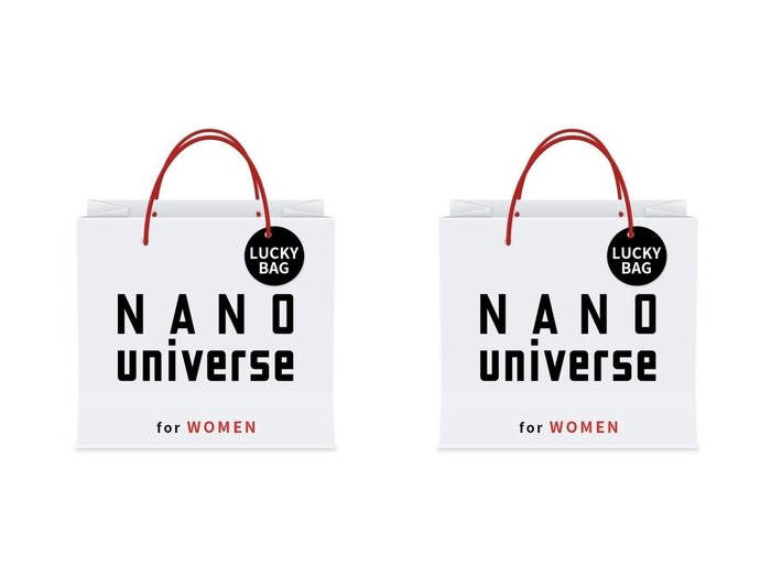 【nano universe/ナノ ユニバース】の2025新春福袋 NANO universe (WOMEN) 【 人気ファッション通販 コーディネート通販】おすすめ！人気、トレンド、レディースファッションの通販  おすすめ人気トレンドファッション通販アイテム 人気、トレンドファッション・服の通販 founy(ファニー) ファッション Fashion レディースファッション WOMEN カットソー Cut And Sew パターン Pattern メンズ Mens 福袋 ハッピーバッグ Lucky Bag Happy Bag |ID:crp329100000203755