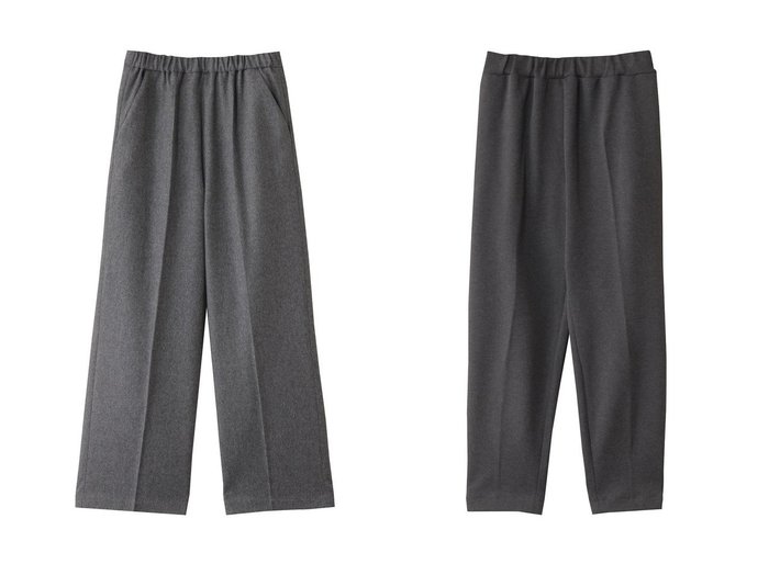 【mizuiro ind/ミズイロ インド】のwide easy slacks パンツ&jersey center press PT パンツ 【パンツ 人気ファッション通販 コーディネート通販】おすすめ！人気、トレンド、レディースファッションの通販  おすすめ人気トレンドファッション通販アイテム 人気、トレンドファッション・服の通販 founy(ファニー) ファッション Fashion レディースファッション WOMEN パンツ Pants なめらか Smooth ジャケット Jacket スニーカー Sneakers センター Center ダウン Down エレガント 上品 Elegant NEW・新作・新着・新入荷 New Arrivals ビジネス 仕事 通勤 Business トレンド Trend ワイド Wide |ID:crp329100000203828