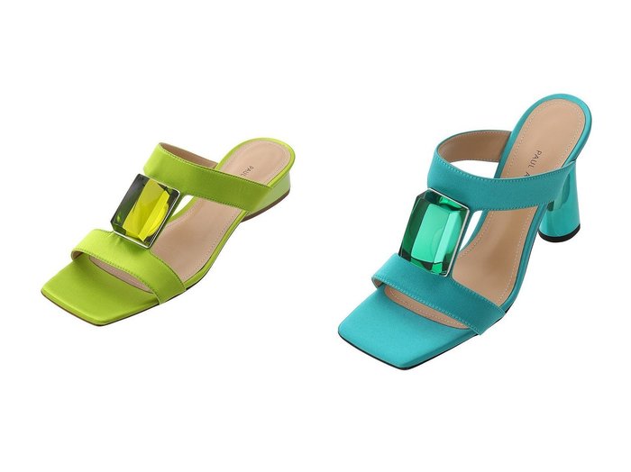 【PAUL ANDREW/ポール アンドリュー】のCUBE SANDAL FLAT&CUBE SANDAL 【シューズ・靴 人気ファッション通販 コーディネート通販】おすすめ！人気、トレンド、レディースファッションの通販 おすすめ人気トレンドファッション通販アイテム 人気、トレンドファッション・服の通販 founy(ファニー) ファッション Fashion レディースファッション WOMEN 2025年 2025 A/W・秋冬 Aw・Autumn/Winter・Fw・Fall-Winter S/S・春夏 Ss・Spring/Summer サンダル Sandals 夏 Summer 春 Spring |ID:crp329100000204037